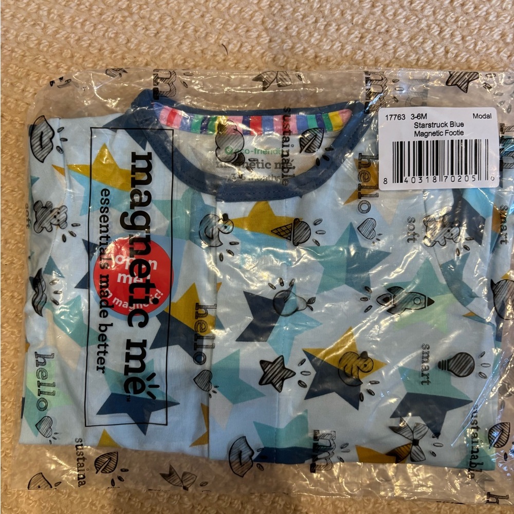 Magnetic Me Starstruck Blue Footie